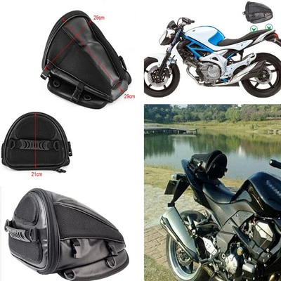 Motorcycle Sports Waterproof Tail Bag Back Seat Storage Luggage Riding Package - Image 1 of 4