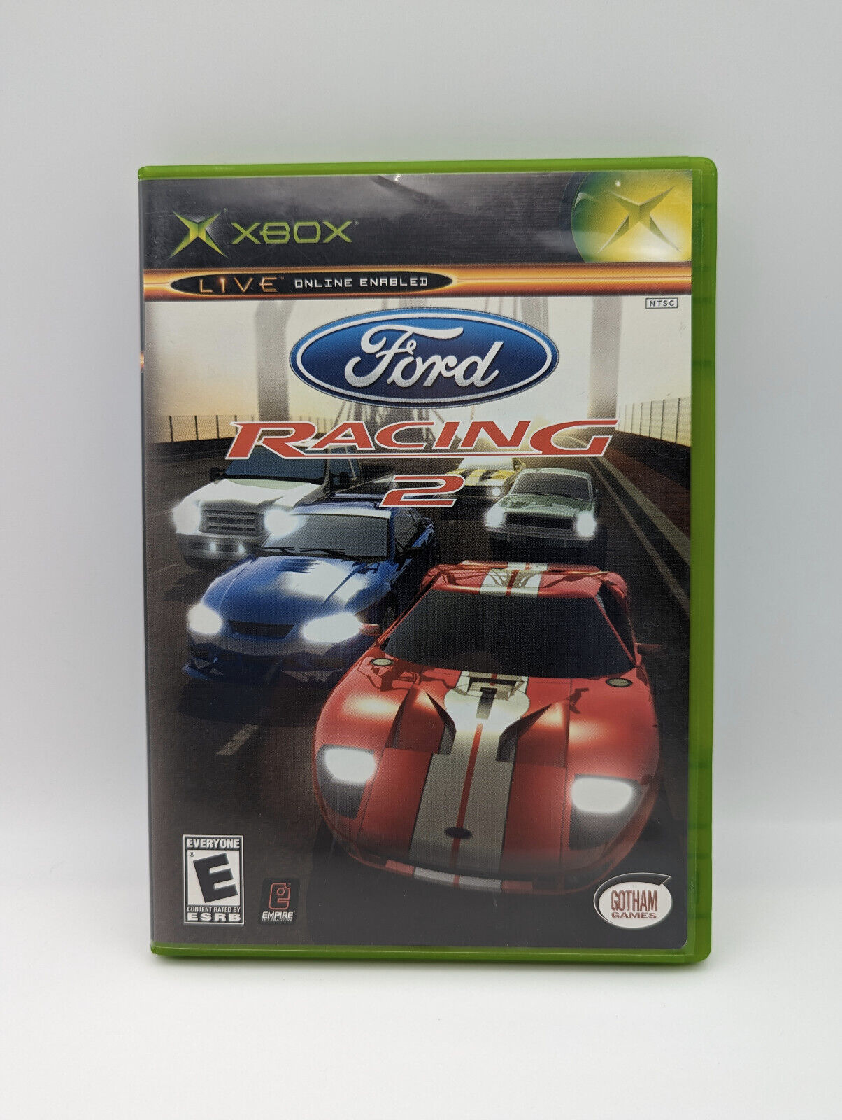 Ford Racing 2 (Xbox, 2003) NO SCRATCHES, VERY GOOD COMPLETE, MAIL IT TOMORROW!