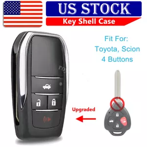 For 2006-2011 Toyota Corolla RAV4 Camry Scion tC Remote Shell Case Car Key Fob - Bild 1 von 9