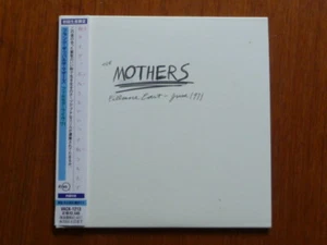 Frank Zappa: "Fillmore East 1971" Japan Mini-LP CD VACK-1213 [flo & eddie QSM - Picture 1 of 2