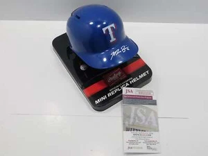 MARCUS SEMIEN TEXAS RANGERS SIGNED Mini Helmet JSA COA - Picture 1 of 6