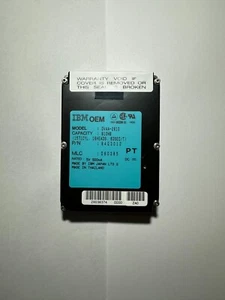 VINTAGE IBM OEM 810MB 2.5" Laptop Hard Drive HHD DVAA-2810 P/N: 84G3012 - Picture 1 of 3
