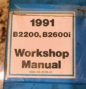 1991 Mazda B2200 & B2600i Service Repair Shop Workshop Manual - Picture 1 of 2