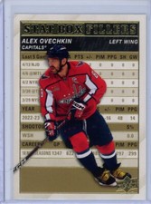2023 Upper Deck #SB-9 Alex Ovechkin Stat Box Fillers Gold