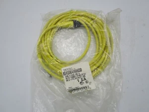 NEW BRAD HARRISON 804006A09M050 STRAIGHT 4 PIN MALE CONNECTOR CORDSET 5 METER  - Picture 1 of 2