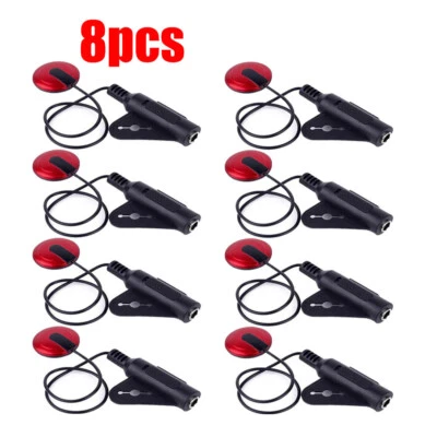 USA 8Pcs Piezo Contact Microphone Mic Pickup for Guitar Violin Banjo Mandolin - Image 1 of 4