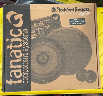 Old School Rockford Fosgate FNQ2614 Fanatic Q READ - Image 1 of 4