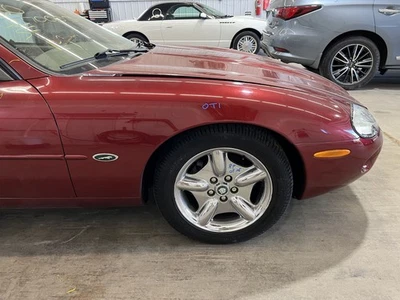 97-00 JAGUAR XK8 PASSENGER RIGHT FRONT FENDER CARNIVAL RED CFS - Image 1 of 4