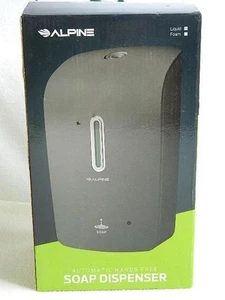 Alpine ALP421-GRY, Automatic Hands-Free Soap Dispenser, NEW, DISCONTINUED, #9125 - Picture 1 of 1