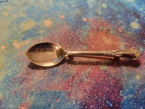 Vintage Sterlingsilber Löffel Anstecknadel Brosche 2,5" - Bild 1 von 5