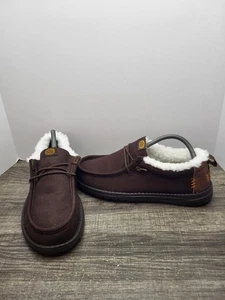 Hey Dude Wally Warmth Brown Men’s Size 9 Shoes Slipon  - Picture 1 of 10