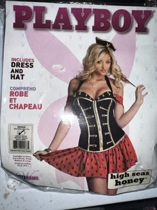 Costume Halloween adulto pirata caraibico miele alto mare playboy travestimento fantasia - Foto 1 di 4