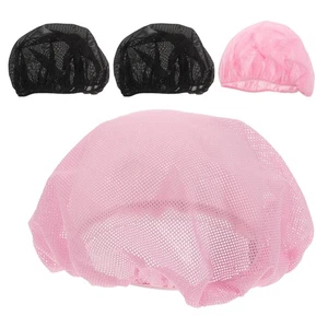 4 Pcs Mesh Hair Net Sleep Bonnet Nets for Women Sleeping Care Cap - Picture 1 of 12