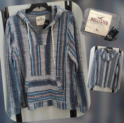 Hollister Hoody Pouncho Talla XL (Nuevo con etiquetas) Foto 1 de 2
