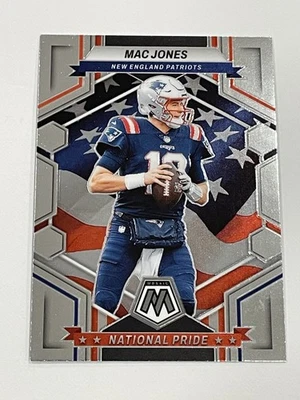 2023 Panini Mosaic Football #261 - Mac Jones RC - New England Patriots - Image 1 of 2