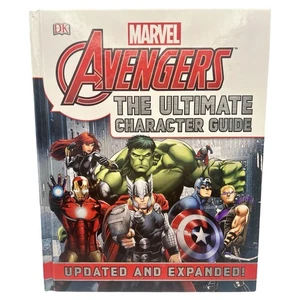 Marvel Avengers The Ultimate Character Guide Updated & Expanded Hardcover Book - Foto 1 di 8