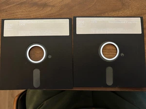 IBM DOS 2.1 1502341 and 1502342 Personal Computer Language Series Floppy Disk - Afbeelding 1 van 1