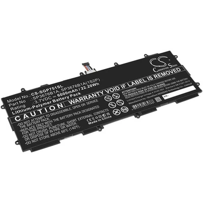 Battery for Samsung Galaxy Note 10.1 Tab 2 GH43-03562B SP3676B1A SP3676B1A(1S2P) - Image 1 of 4