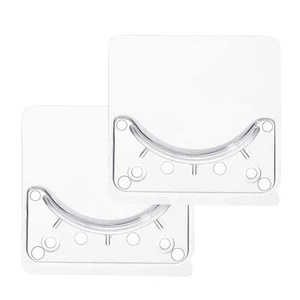 2 Rutenhalter 2 Stück Bohrfrei Duschstangenhalter Duschvorhang PVC Selbstklebend - Bild 1 von 10