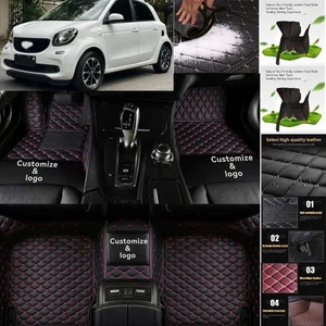 For Smart Forfour Car Floor Mats Luxury Waterproof Liners Carpets Cargo Custom - Imagen 1 de 42