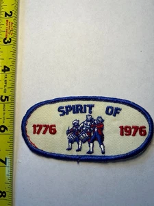 Vintage Spirit of 1776–1976 Bicentennial Patch – Colonial Drummers - Picture 1 of 2