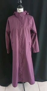 LL Bean Women's All Weather Trench Coat Size S Removable Hood z16 - Picture 1 of 17
