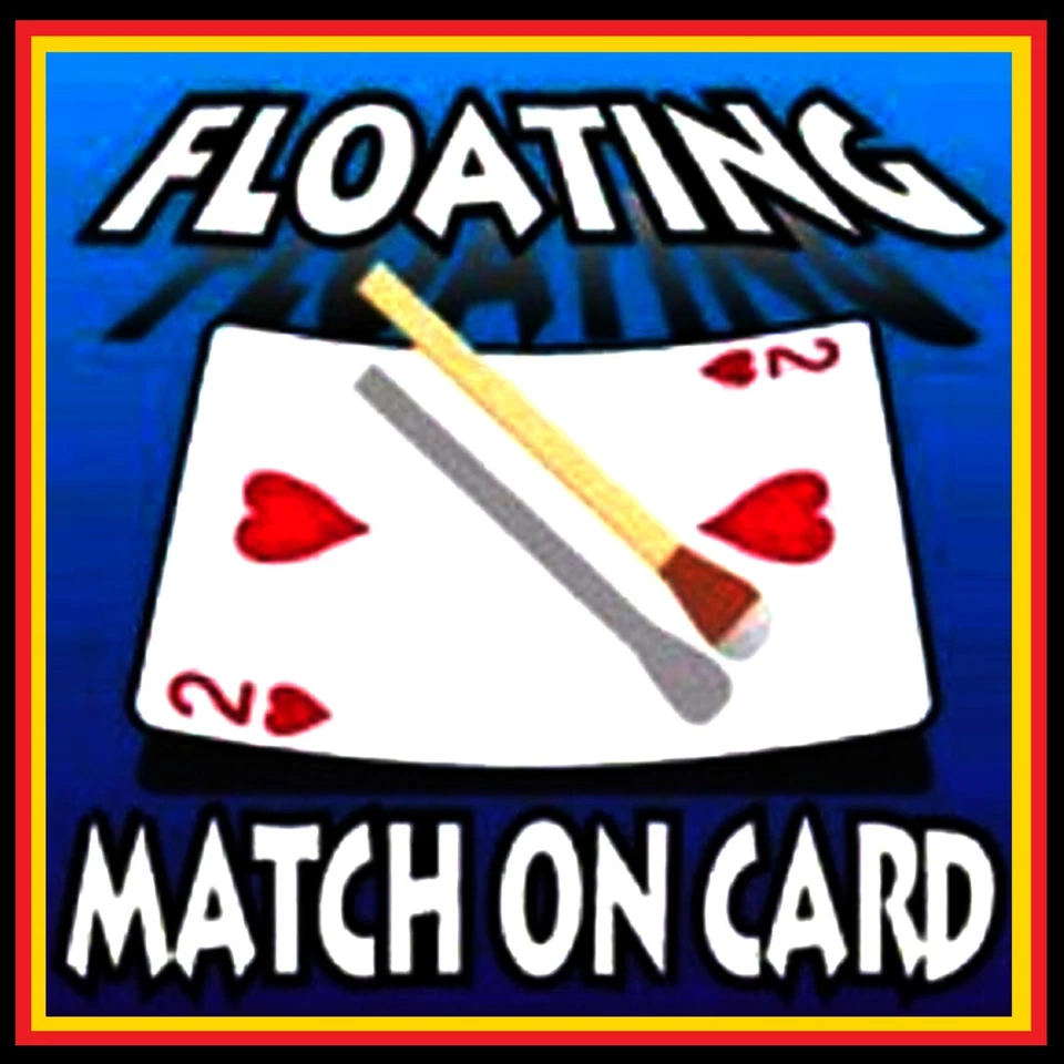 Zauber Artikel Floating Match Stick Pick Magic Card Trick  - Bild 1 von 1