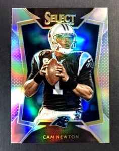 2014 PANINI SELECT Cam Newton SP Silver Prizm Refractor Parallel #42 Carolina - Picture 1 of 2
