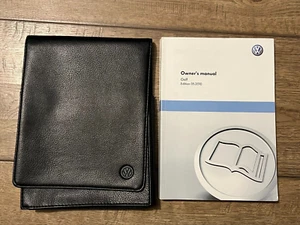 VW VOLKSWAGEN GOLF OWNERS MANUAL AND WALLET 2009-2014 HANDBOOK FREE POSTAGE - Picture 1 of 1