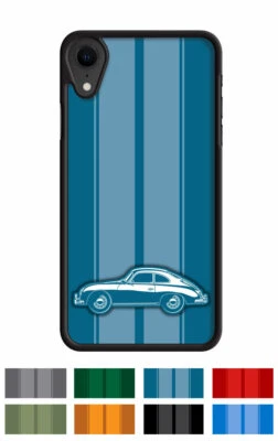 Porsche 356 A Coupe "Stripes" Cell Phone Case for Apple iPhone & Samsung Galaxy - Image 1 of 4