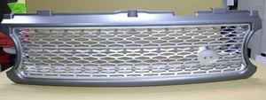Front Grille Gray&Silver for LAND ROVER L322 RANGE ROVER Supercharged 2006-2009 - Picture 1 of 9