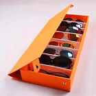 Sunglass Storage Holder Stylish Multipurpose 8 Grid Eye Glasses Case Eyeglasses