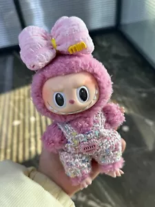 POP MART LABUBU The Monsters Doll Replacing Pink Clothes Dress PP12 (No Toys) - Picture 1 of 9