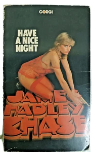INDIA RARE JAMES HADLEY CHASE NOVEL HAVE A NICE NIGHT CORGI ED 1982 - Picture 1 of 2