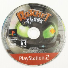 Ratchet & Clank PS2 Playstation 2 Greatest Hits Buffed Disc Only