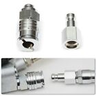 "Chrome-Plated Quick Disconnect Coupling for Scuba Diving BCD Regulator"