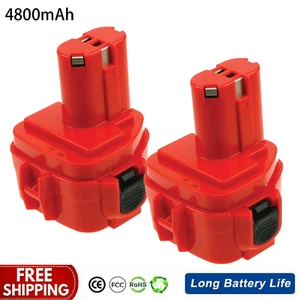 2X 12 V For Makita 1200 1220 1201 PA12 1222 1233 192598-2 Cordless Tools Battery - Picture 1 of 12