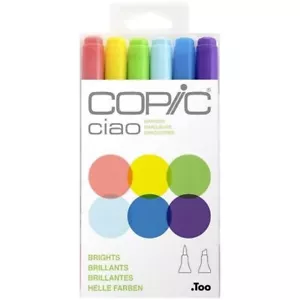 Copic Ciao Brights 6 Pack BNIB - Picture 1 of 2