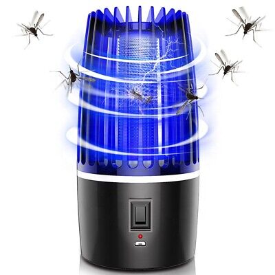 Electric USB Insect Mosquito Killer Bug Zapper Fly Pest Catcher Trap LED Lamp UK • 10.97£