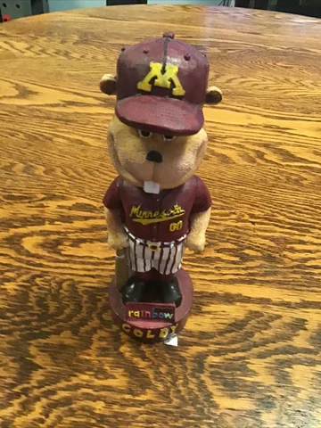 Goldy Gopher Baseball Bobblehead (U Of M) Cover