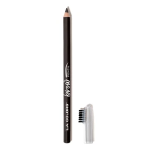 L.A. COLORS On Point Brow Pencil w/Brush - Eyebrow Pencil - CBP398 *SOFT BLACK* - Picture 1 of 2