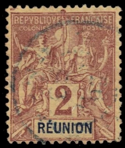 REUNION 35 - Navigation and Commerce "1892 Brown" (pa19351) - Picture 1 of 1