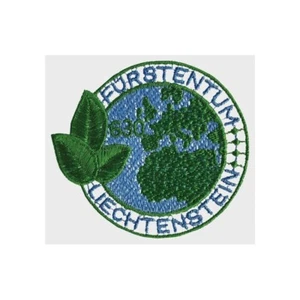 FR4156 - 2020 Liechtenstein francobollo ricamato filo PET riciclato - Unusual st - Imagen 1 de 1