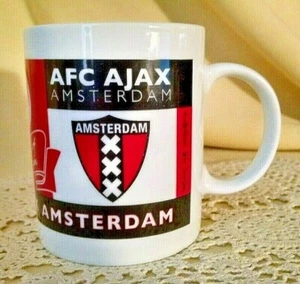 AFC AJAX AMSTERDAM MUG DUTCH FOOTBALL SOCCER ALWAYS MY CLUB AMSTERDAMSCHE CUP. - Picture 1 of 9