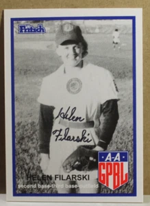 AAGPBL "HELEN FILARSKI" SIGNED CARD #62 - Picture 1 of 2