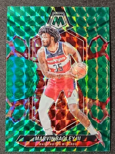 2023-24 Panini Mosaic Marvin Bagley III Green Mosaic Prizm #54 SP NM+ Wizards - Picture 1 of 2