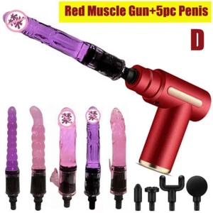 Tragbare Gesichtsmassagepistole für Frauen, automatischer Dildo, Vibrator F - Bild 1 von 16