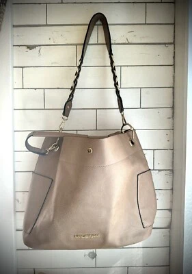 Marc New York Andrew Marc Leather Large Tan Tote - Image 1 of 4