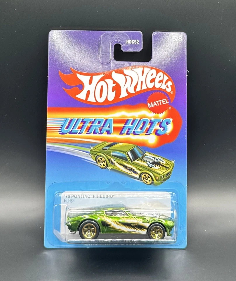 Hot Wheels Ultra Hots Die-Cast ‘70 Green Pontiac Firebird  “NEW” - Image 1 of 1