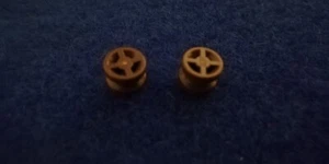 LEGO "2x Rad" braun,Kanone,Räder,Piratenschiff,Soldaten,Piraten,Zubehör - Bild 1 von 1